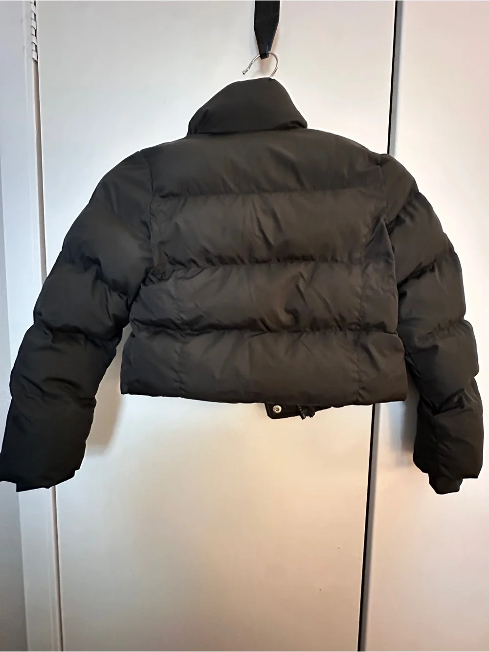 GB girls Black Short Puffer Jacket